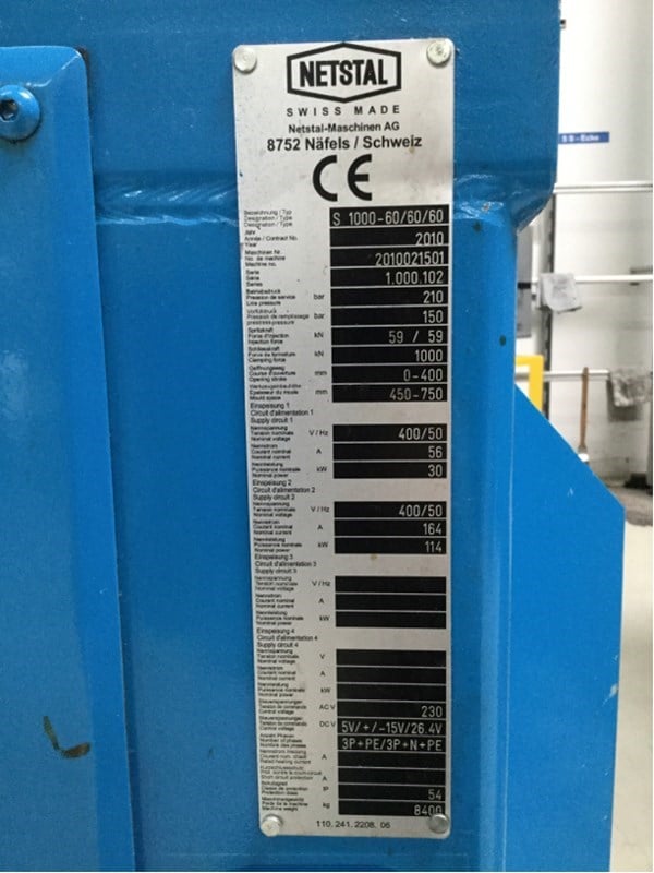 NETSTAL Synergy 1000-60/60/60  2010